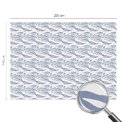 Sichtschutz Klebefolie für Fenster Zebra-Muster