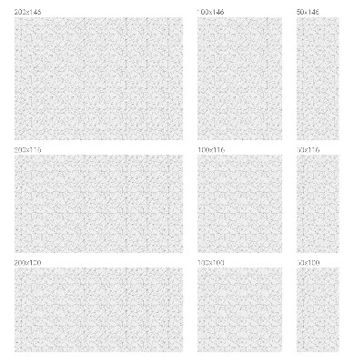 Fensterfolie mit Motiv Buntglas Geometrische Muster