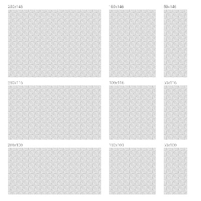 Toom Sichtschutzfolie Wellenförmige Formen