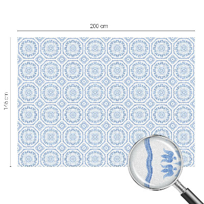 Milchglasfolie Fenster Buntglasoptik Blumenschmuck