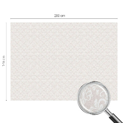 Sichtschutz Klebefolie für Fenster Pflanzenornament