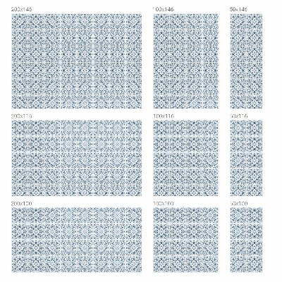 Fensterfolie Sichtschutz Blumenschmuck