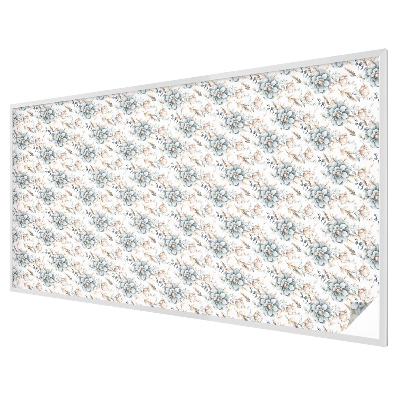 Milchglasfolie Fenster Buntglasoptik Florale Eleganz