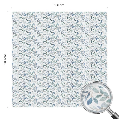 Sichtschutz Klebefolie für Fenster Idyllische Blätter