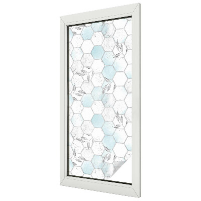 Toom Sichtschutzfolie Blattkacheln