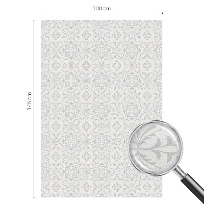 Sichtschutz Klebefolie für Fenster Pflanzenornamente