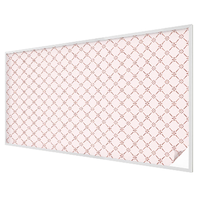 Fensterfolie mit Motiv Buntglas Blumenmuster