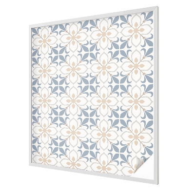 Milchglasfolie Fenster Buntglasoptik Blumenschönheit