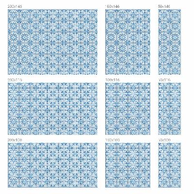 Fensterfolie mit Motiv Buntglas Blumenschmuck