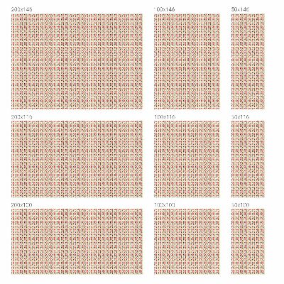 Fensterfolie mit Motiv Buntglas Retro-Blätter