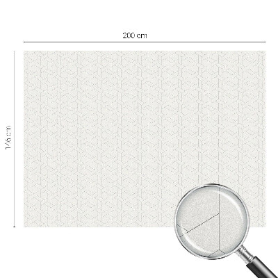Fensterfolie Sichtschutz Geometrisches Geflecht