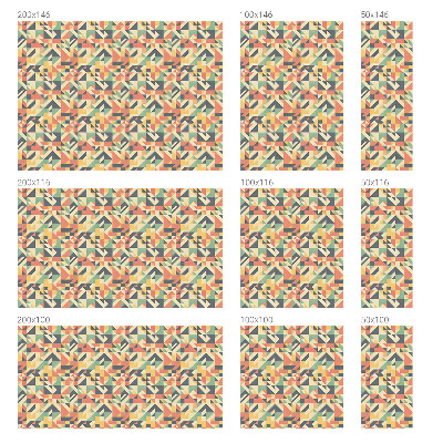 Milchglasfolie Fenster Buntglasoptik Die Energie der Geometrie