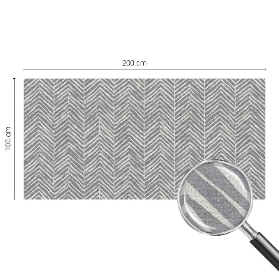 Sichtschutz Klebefolie für Fenster Zickzackmuster