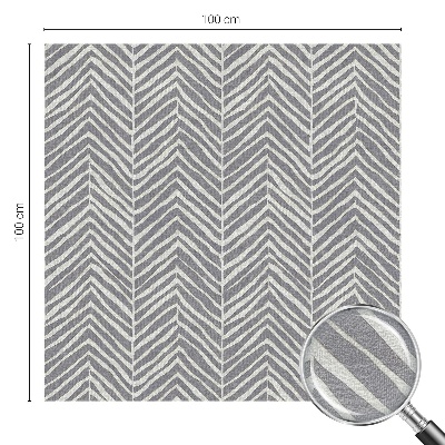 Sichtschutz Klebefolie für Fenster Zickzackmuster