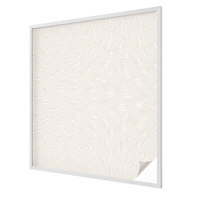 Fensterfolie Sichtschutz Lineare Dreiecke