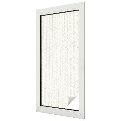 Milchglasfolie Fenster Buntglasoptik Zarter Bogen