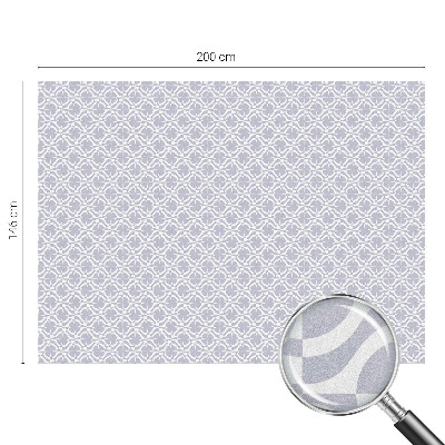 Fensterfolie Sichtschutz Lila Symmetrie