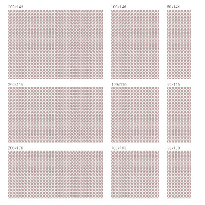 Sichtschutz Klebefolie für Fenster Geometrie der Harmonie