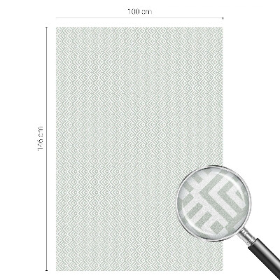 Fensterfolie Sichtschutz Geometrisches Motiv