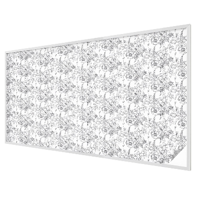 Sichtschutz Klebefolie für Fenster Florale Eleganz