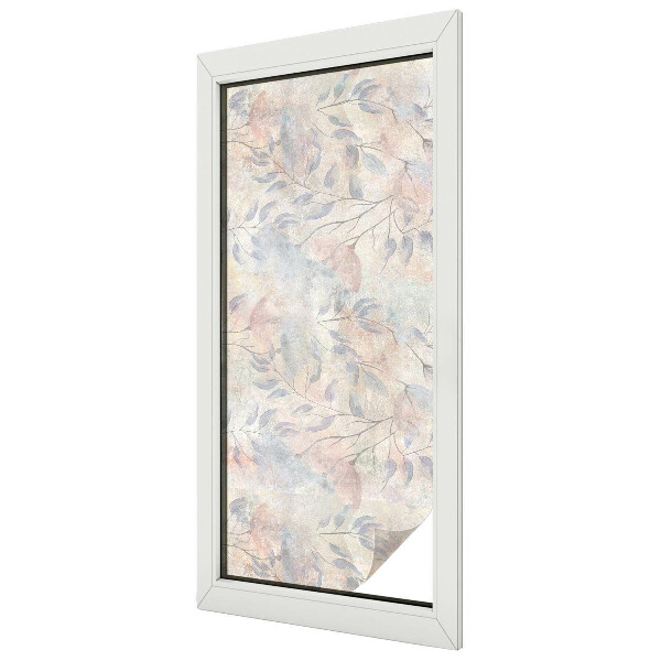 Milchglasfolie Fenster Buntglasoptik Änderungseffekt