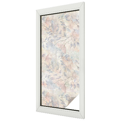 Milchglasfolie Fenster Buntglasoptik Änderungseffekt