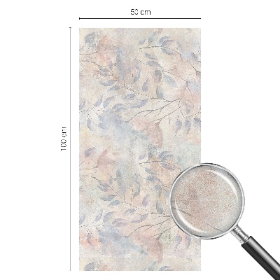 Milchglasfolie Fenster Buntglasoptik Änderungseffekt