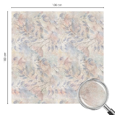 Milchglasfolie Fenster Buntglasoptik Änderungseffekt