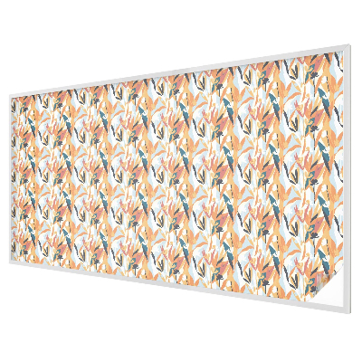 Fensterfolie mit Motiv Buntglas Botanische Energie