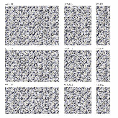 Fensterfolie Sichtschutz Blumensymmetrie