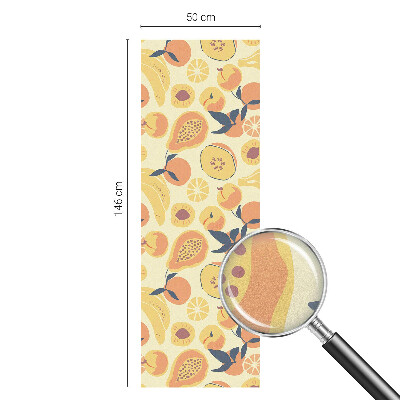 Fensterfolie Sichtschutz Saftige Früchte