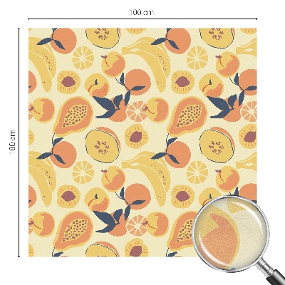 Fensterfolie Sichtschutz Saftige Früchte