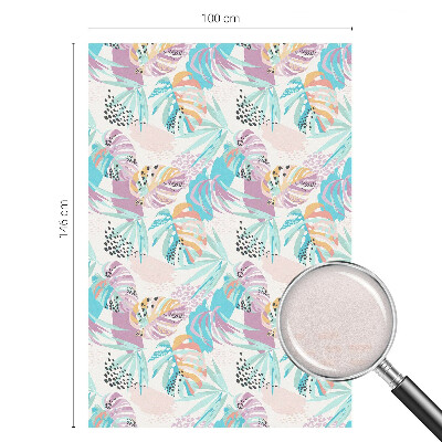 Sichtschutz Klebefolie für Fenster Abstrakter Dschungel