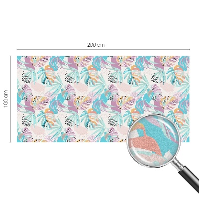 Sichtschutz Klebefolie für Fenster Abstrakter Dschungel