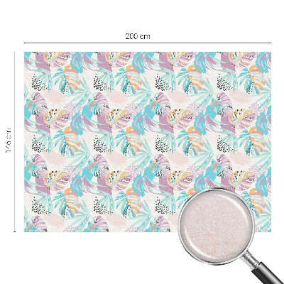 Sichtschutz Klebefolie für Fenster Abstrakter Dschungel