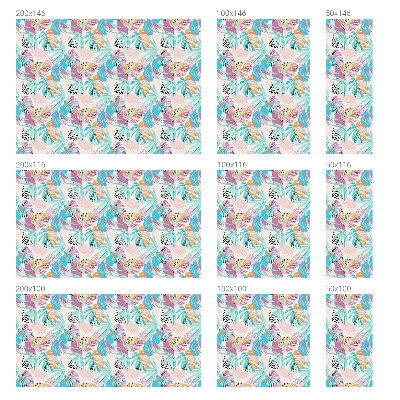 Sichtschutz Klebefolie für Fenster Abstrakter Dschungel