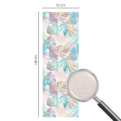 Sichtschutz Klebefolie für Fenster Abstrakter Dschungel