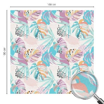 Sichtschutz Klebefolie für Fenster Abstrakter Dschungel