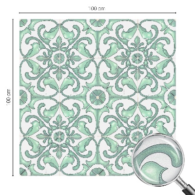 Sichtschutz Klebefolie für Fenster Grüne Symmetrie