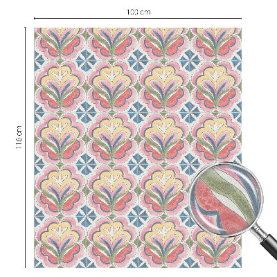 Toom Sichtschutzfolie Blumenmuster