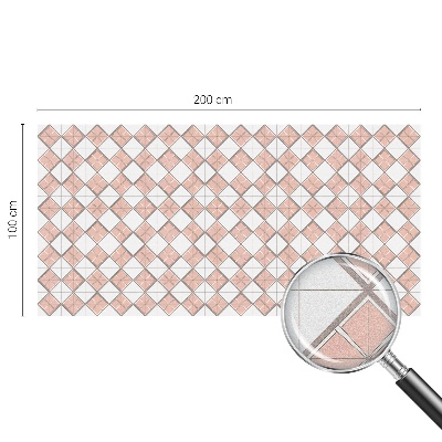 Sichtschutz Klebefolie für Fenster Geometrische Rauten