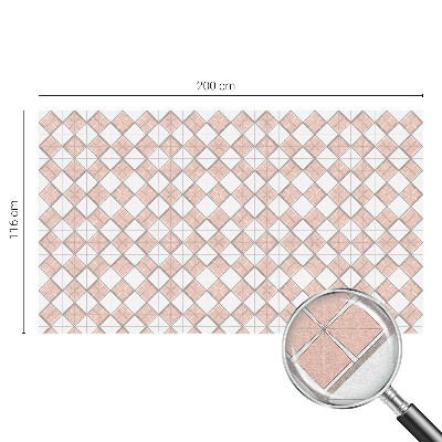 Sichtschutz Klebefolie für Fenster Geometrische Rauten