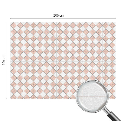Sichtschutz Klebefolie für Fenster Geometrische Rauten
