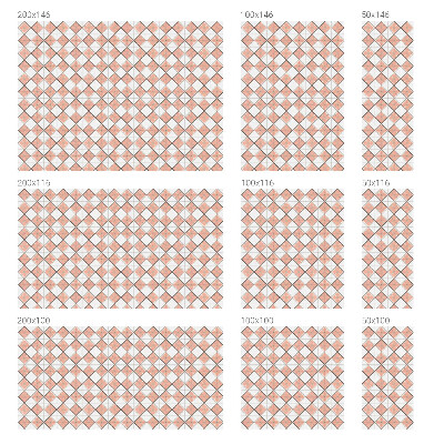 Sichtschutz Klebefolie für Fenster Geometrische Rauten