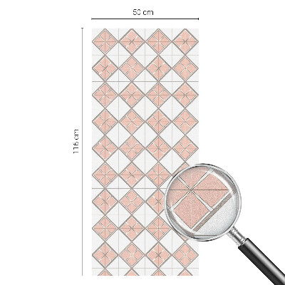 Sichtschutz Klebefolie für Fenster Geometrische Rauten
