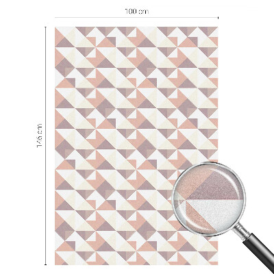 Toom Sichtschutzfolie Moderne Dreiecke