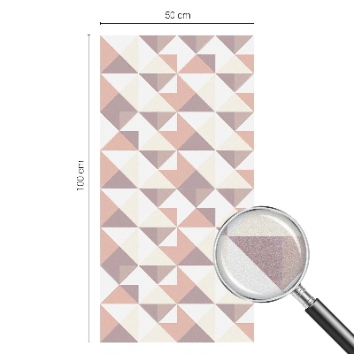 Toom Sichtschutzfolie Moderne Dreiecke