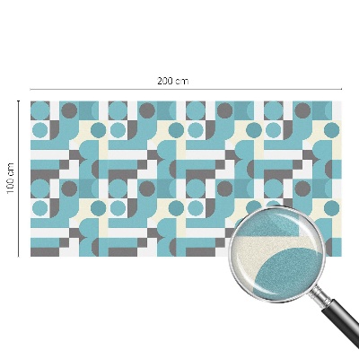 Fensterfolie Sichtschutz Geometrische Muster