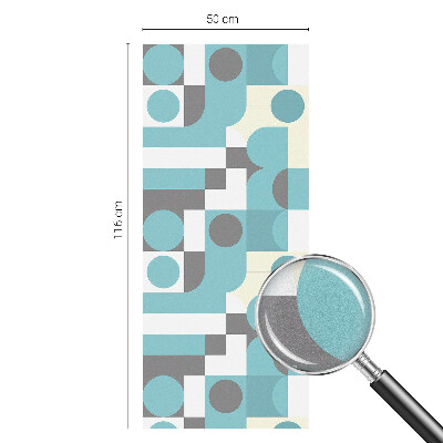 Fensterfolie Sichtschutz Geometrische Muster