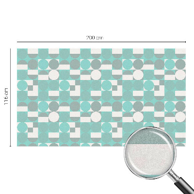 Sichtschutz Klebefolie für Fenster Geometrische Formen